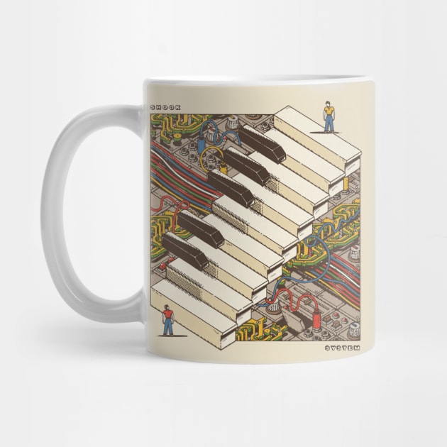 synth piano retro by SOUND Check ARTshop